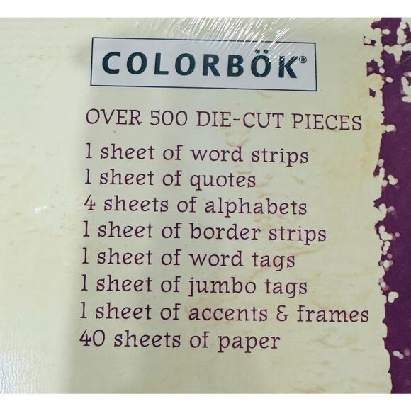 New -Flavia- Peaches and Pomegranates- 12" x 12" Punchout Pack - Picture 2 of 3